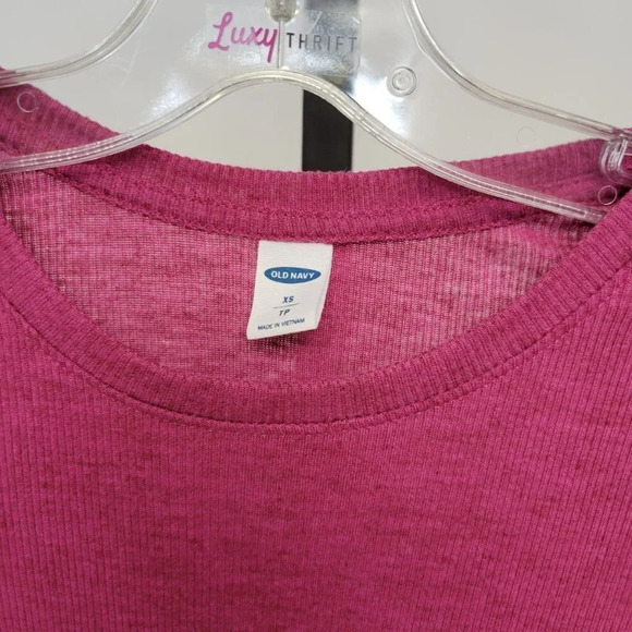 Old Navy Ribbed Side Slit  Top - Picture 3 of 5